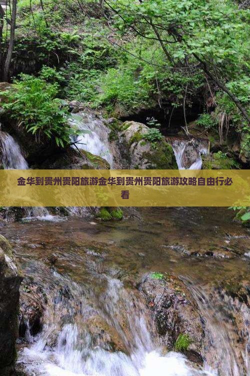 金华到贵州贵阳旅游