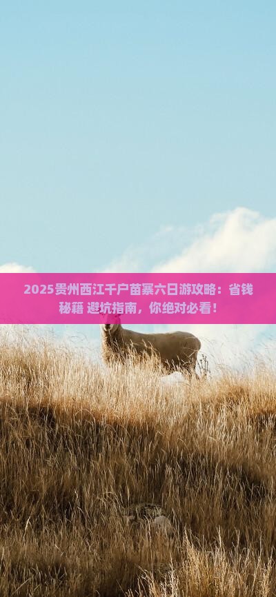 黄冈去贵州西江千户苗寨六日游