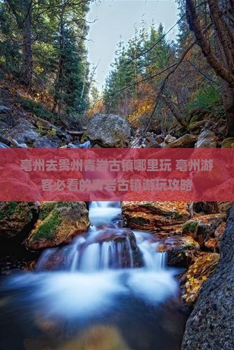 亳州去贵州青岩古镇哪里玩