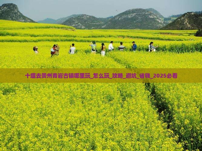 十堰去贵州青岩古镇哪里玩