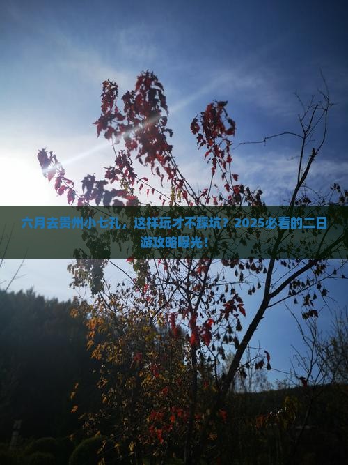 六月到贵州小七孔二日游