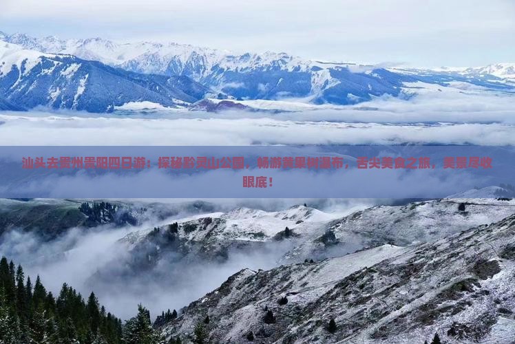 汕头去贵州贵阳四日游