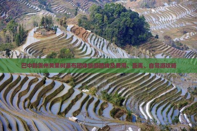 巴中到贵州黄果树瀑布团体旅游