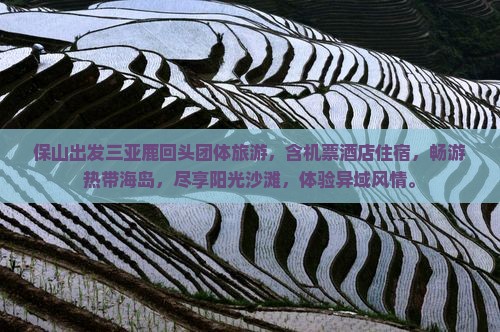 保山出发三亚鹿回头团体旅游