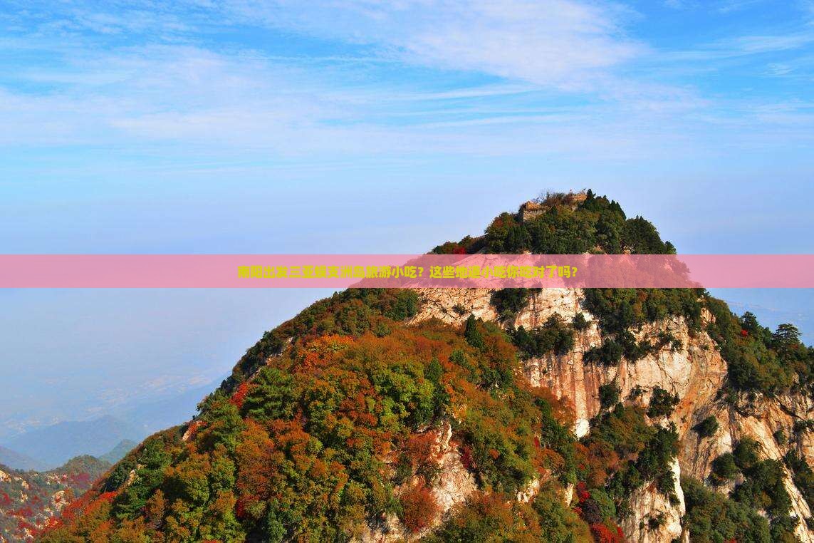 南阳出发三亚蜈支洲岛旅游小吃