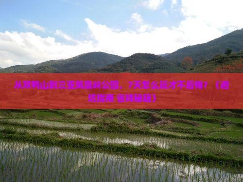 双鸭山前往三亚凤凰岭公园七日游