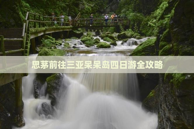 思茅前往三亚呆呆岛四日游