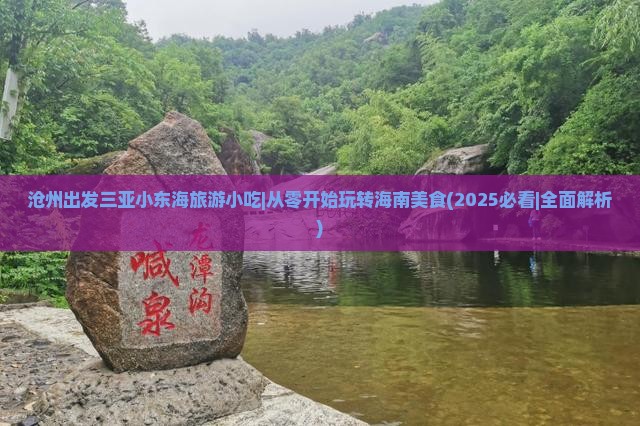 沧州出发三亚小东海旅游小吃