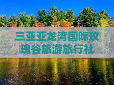 庆阳去三亚亚龙湾国际玫瑰谷旅行社