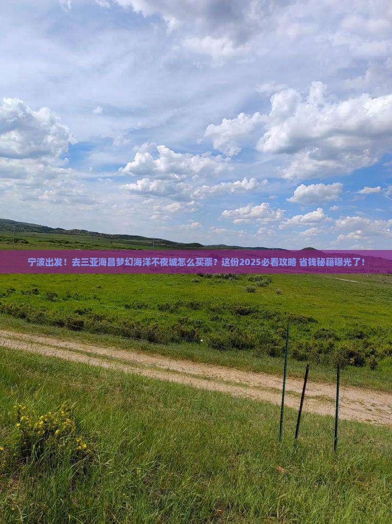 宁波前往三亚海昌梦幻海洋不夜城门票