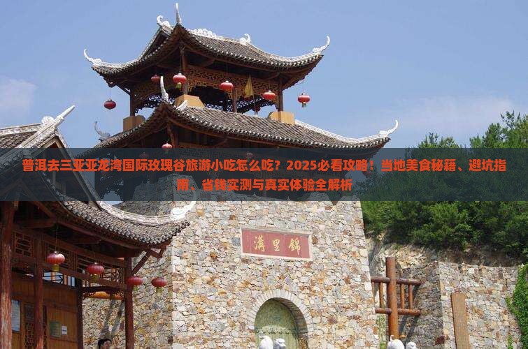 普洱去三亚亚龙湾国际玫瑰谷旅游小吃