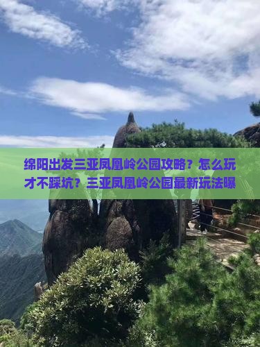 绵阳出发三亚凤凰岭公园攻略 绵阳出发三亚凤凰岭公园攻略