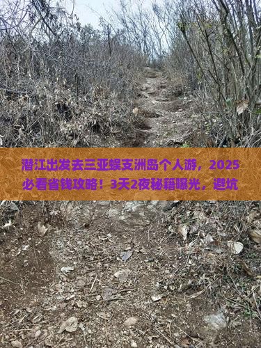 潜江去三亚蜈支洲岛个人游