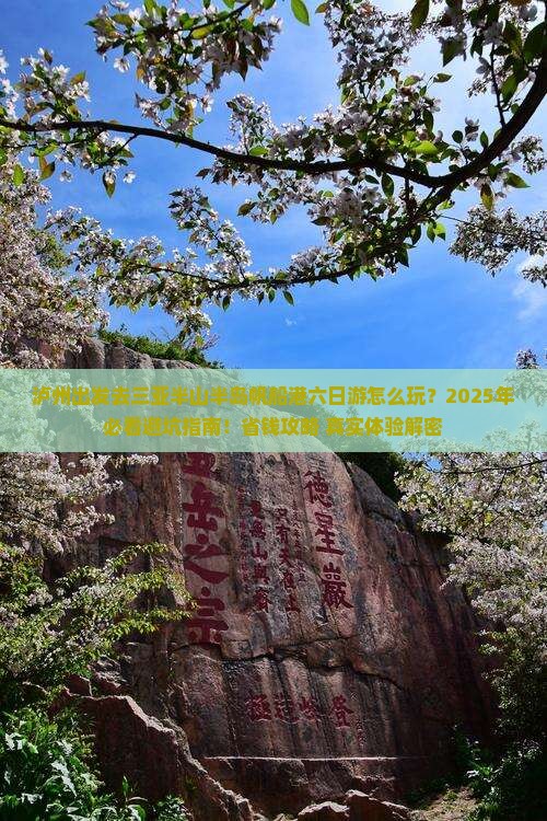 泸州前往三亚半山半岛帆船港六日游