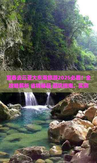 宜春去三亚大东海旅游