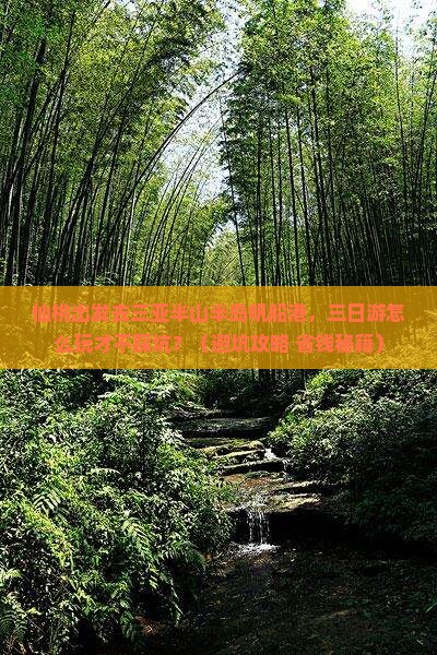 仙桃前往三亚半山半岛帆船港三日游
