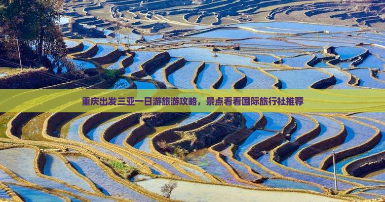 重庆出发三亚三亚湾一日游