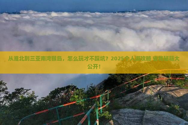 淮北前往三亚南湾猴岛个人游