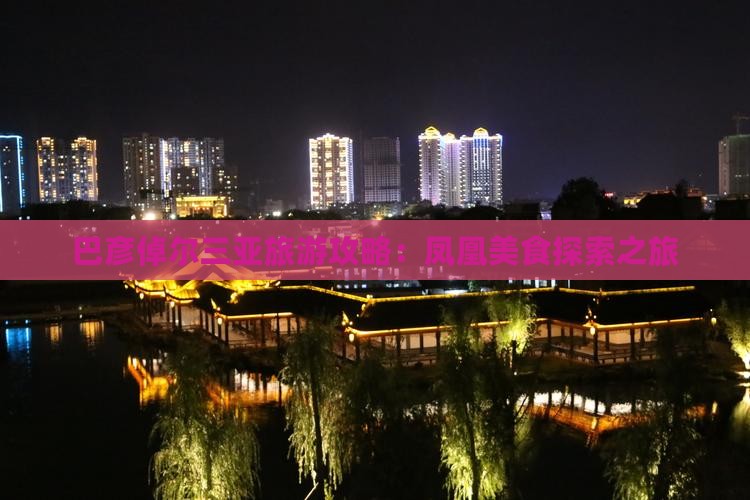 巴彦倬尔前往三亚凤凰岛旅游小吃