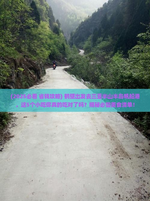 鹤壁前往三亚半山半岛帆船港旅游小吃
