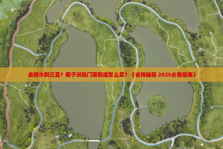 丽水去三亚椰子洲岛门票