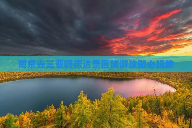 南京去三亚呀诺达景区必玩地
