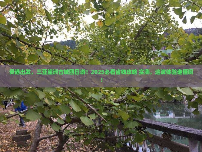 贵港前往三亚崖洲古城四日游