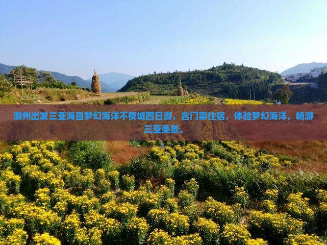 滁州出发三亚海昌梦幻海洋不夜城四日游