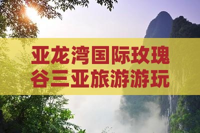 淄博出发三亚亚龙湾国际玫瑰谷哪里玩