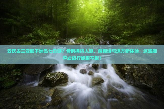 安庆去三亚椰子洲岛七日游