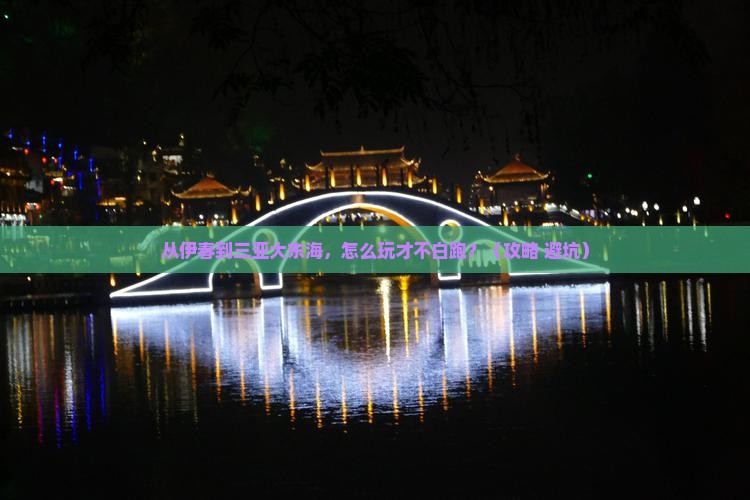 伊春去三亚大东海哪里玩