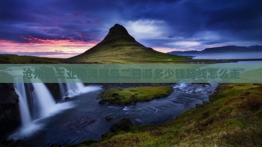 沧州去三亚南湾猴岛二日游