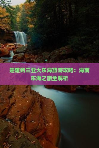楚雄去三亚大东海门票