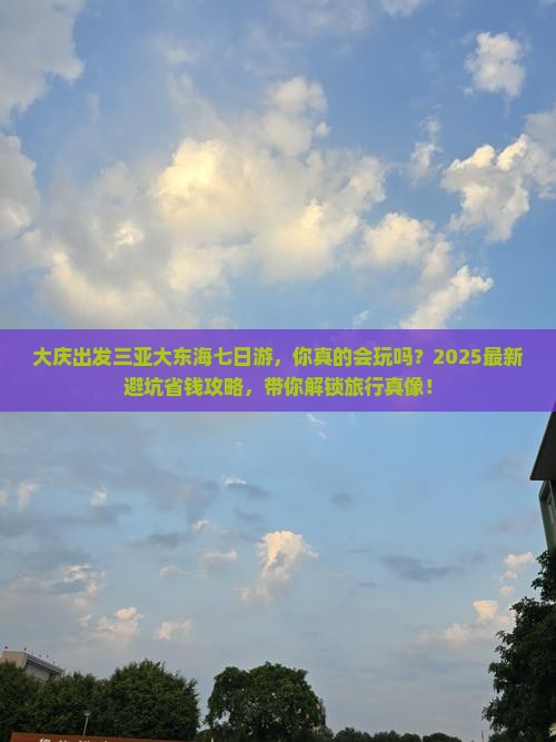大庆出发三亚大东海七日游