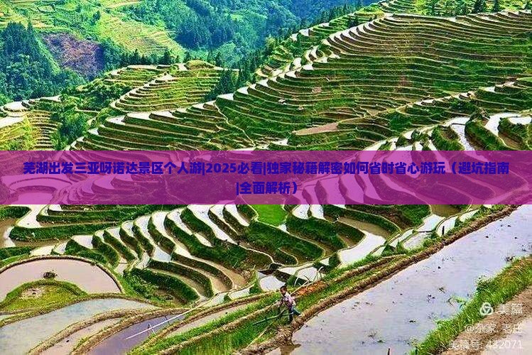 芜湖出发三亚呀诺达景区个人游
