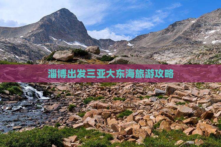 淄博出发三亚大东海旅游打卡点