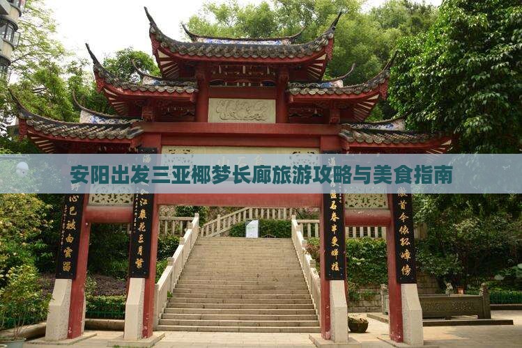 安阳出发三亚椰梦长廊旅游小吃