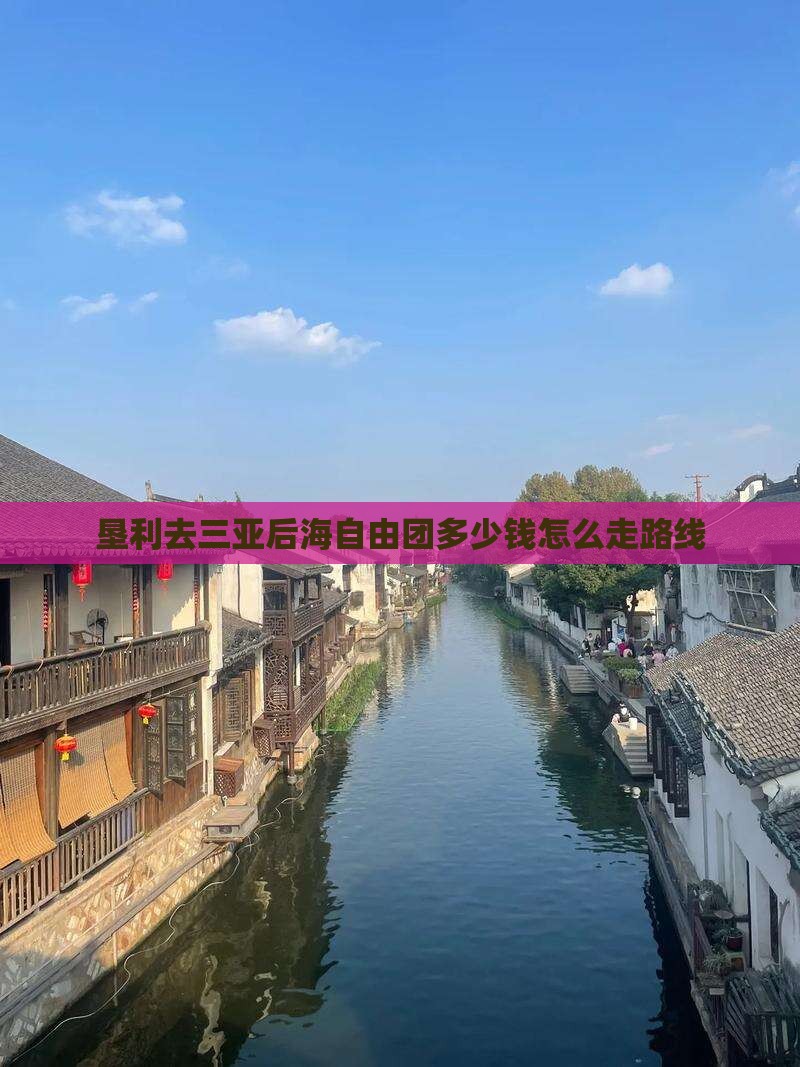 垦利去三亚后海自由团