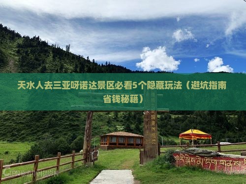 天水去三亚呀诺达景区必玩地