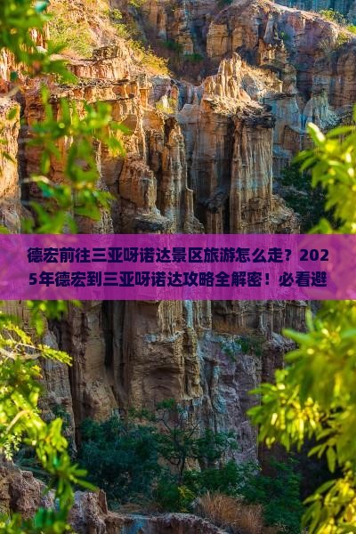 德宏前往三亚呀诺达景区旅游