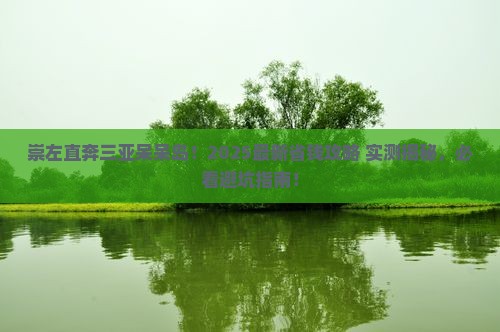 崇左去三亚呆呆岛自由团