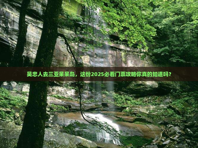 吴忠去三亚呆呆岛门票