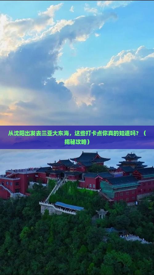 沈阳出发三亚大东海旅游打卡点