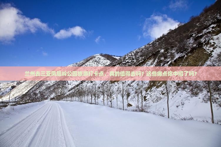 兰州去三亚凤凰岭公园旅游打卡点