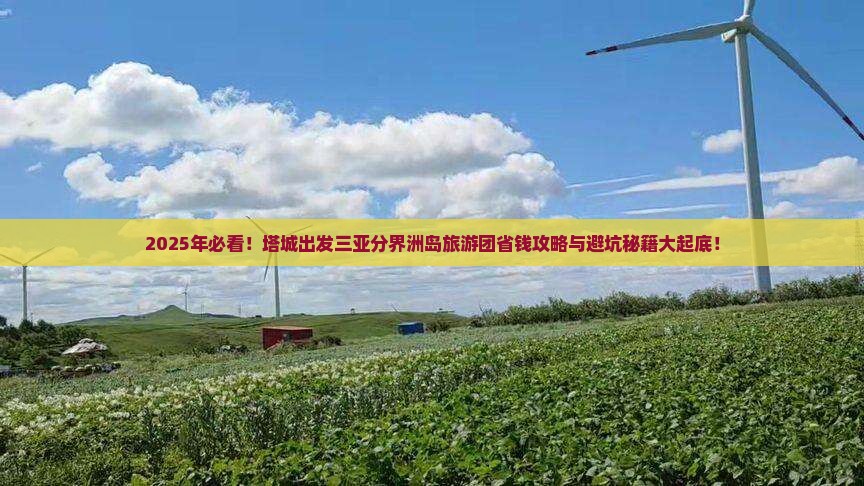 塔城出发三亚分界洲岛大型旅游团