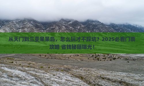 天门前往三亚呆呆岛门票
