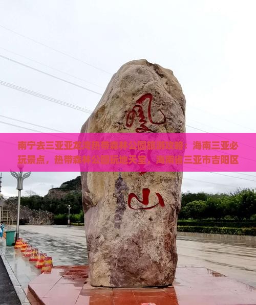 南宁去三亚亚龙湾热带森林公园必玩地