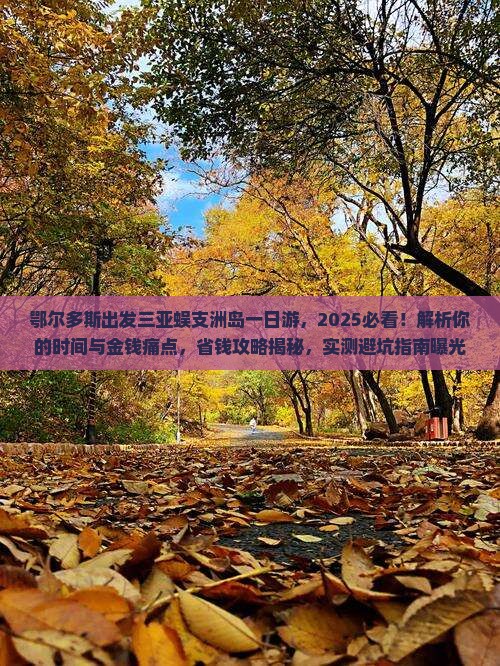 鄂尔多斯出发三亚蜈支洲岛一日游
