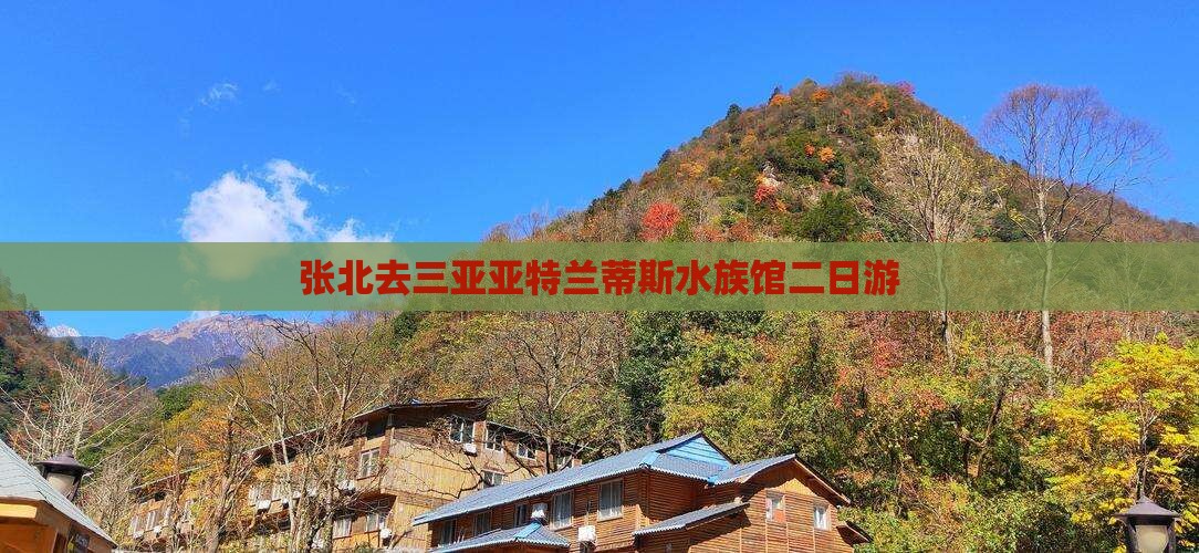 张北去三亚亚特兰蒂斯水族馆二日游