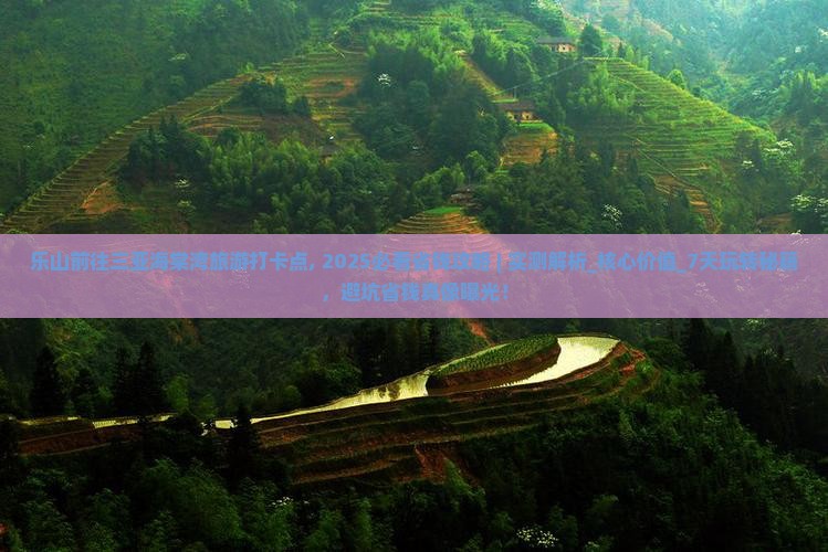乐山前往三亚海棠湾旅游打卡点